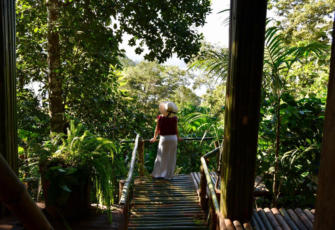 Centro Ecoturistico Cabanas Encantadas Villa Catemaco Exteriör bild